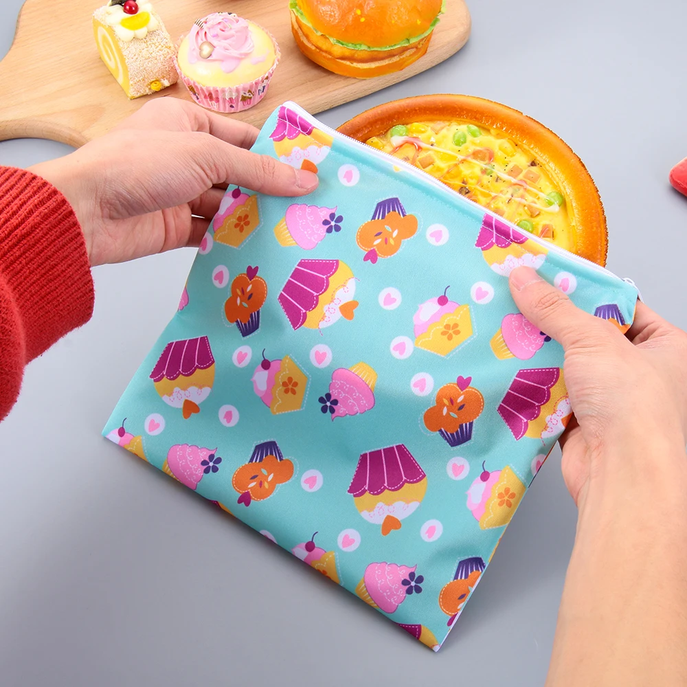 3 шт. 2020 Многоразовые Пакеты для закусок сэндвич хлеб водонепроницаемая сумка
