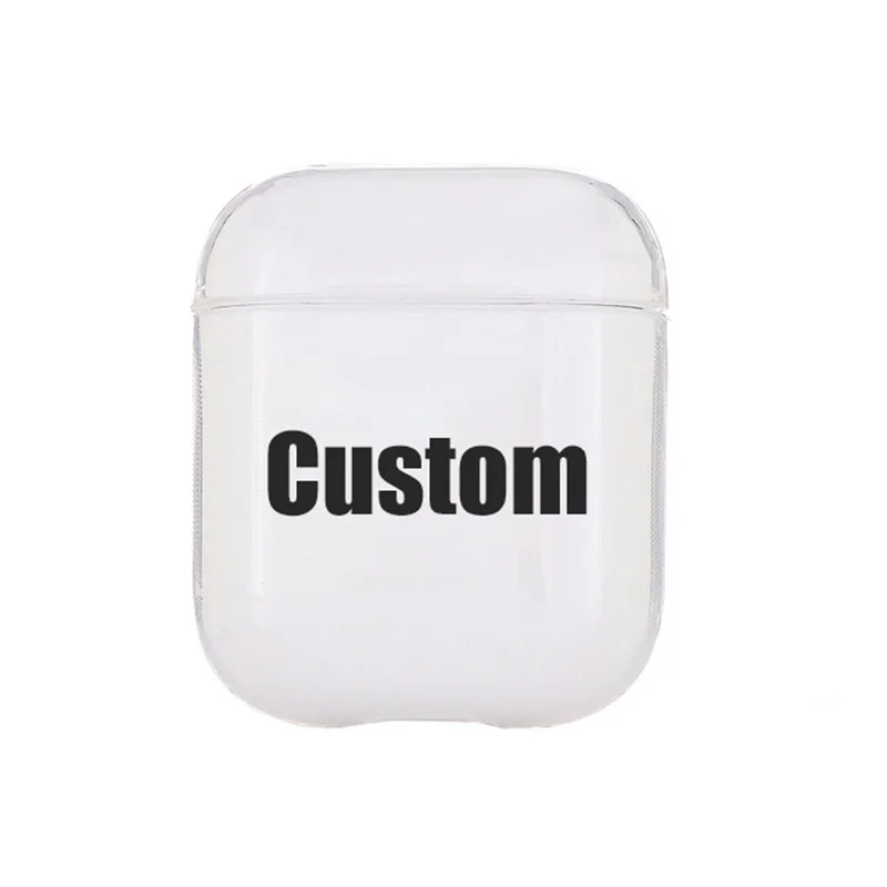 

Custom Name/Logo/Photo Case For Airpods case Silicone Protective Covers Case for Airpods Pro Case Earphone Case For Airpods 1 2