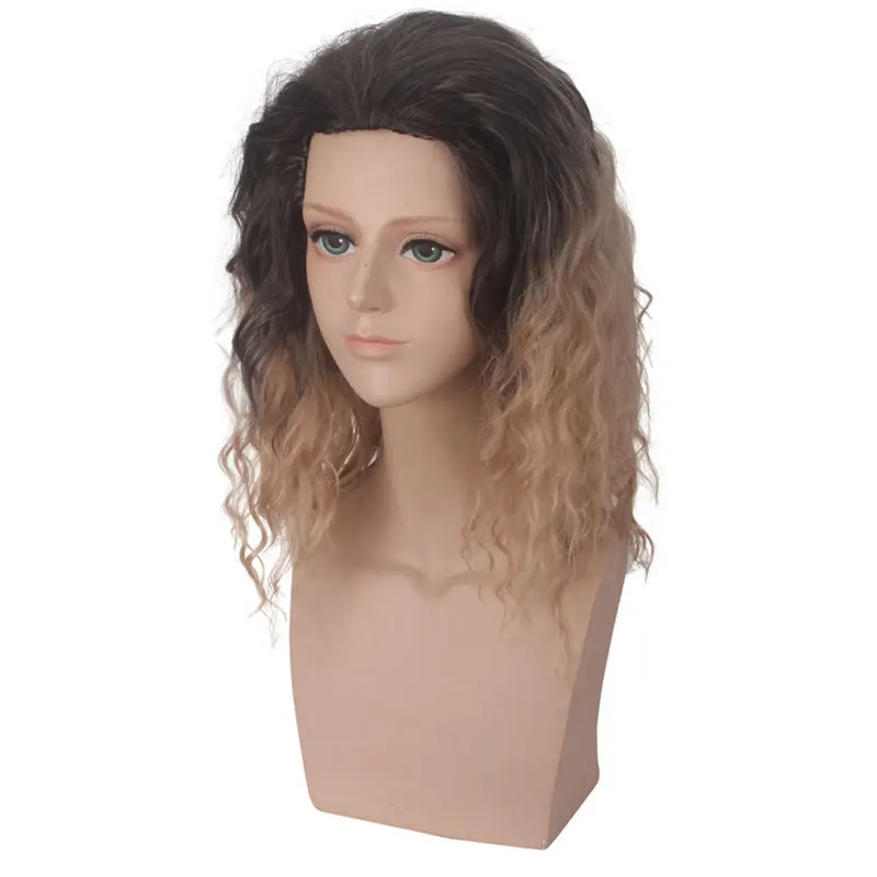 Парик для косплея аниме Аквамен Артур Карри термостойкие Вьющиеся Волосы