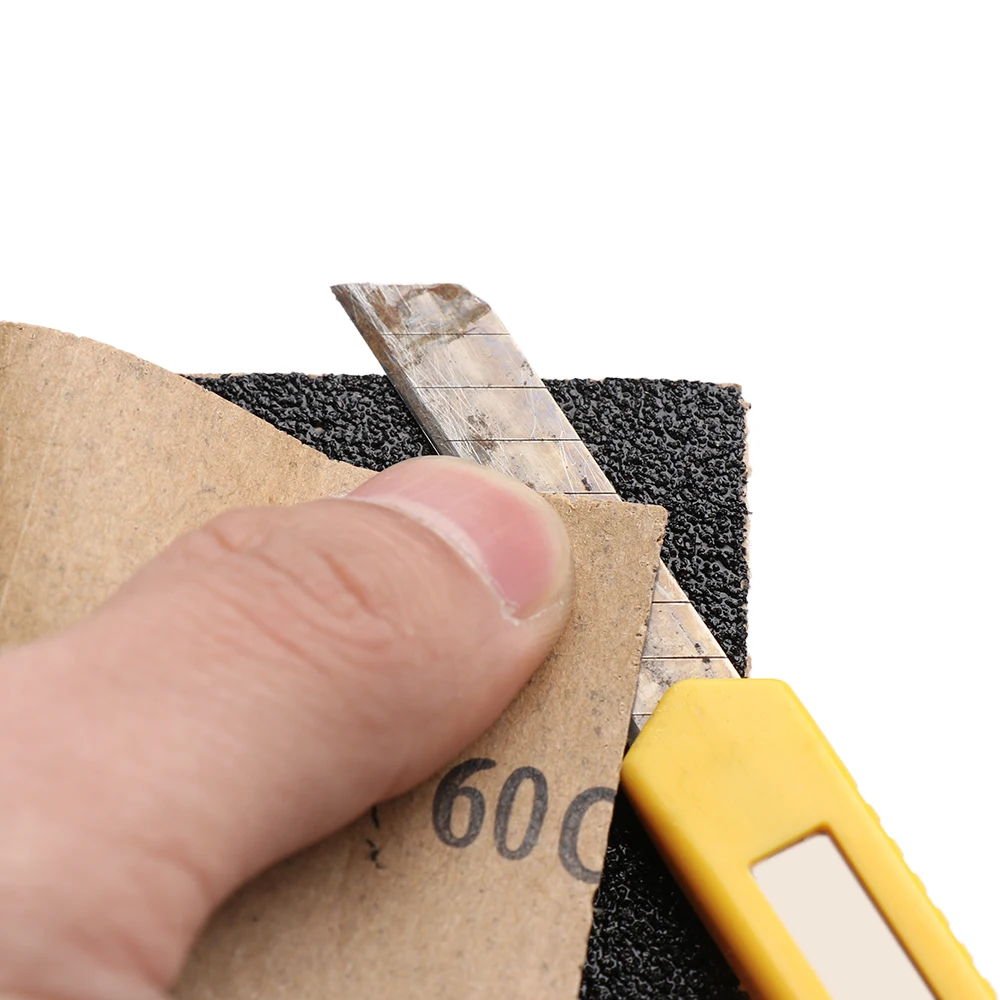 

Абразивная наждачная бумага 60-2000, 5 листов, зернистость 60-