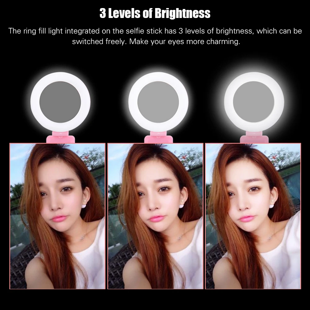 Монопод для селфи со встроенным держателем телефона и штативом 1 2 м | Электроника