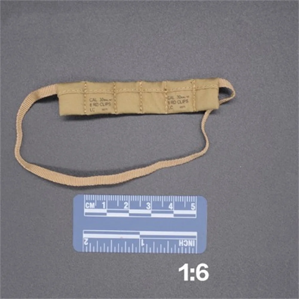 

New Toy 1/6 US29th Infantry Technician 2nd Ranger Battation France 1944 Military Ranger Ammunition Bag For Doll