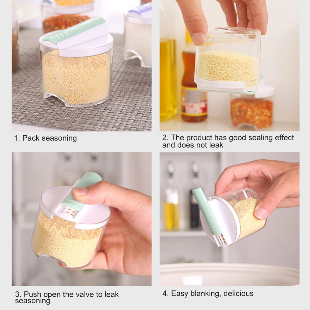 5 шт./компл. искусственная пластиковая бутылка подвесные банки для специй набор