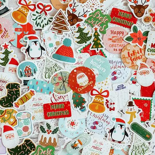 45 шт./упак. новый комплект одежды с рисунком рождественской елки фестиваль