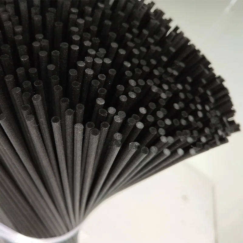 

1000PCS/2000PCS 22cmx3mm Black Fiber Reed Sticks Essential oil Rattan Diffuser Replacement Refill Sticks for Car Air Freshener