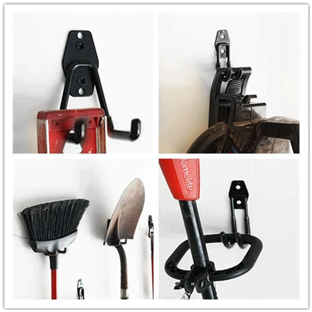 Настенный сверхпрочный крючок с винтами органайзер железные 2 вешалки прочная