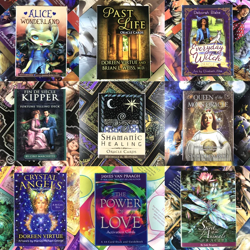 Карты Таро шаманические Исцеляющие карты с принтом ораклов таро руководство