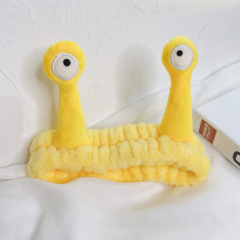 С рисунком героев мультфильмов улитки Женская повязка на голову в виде Больших