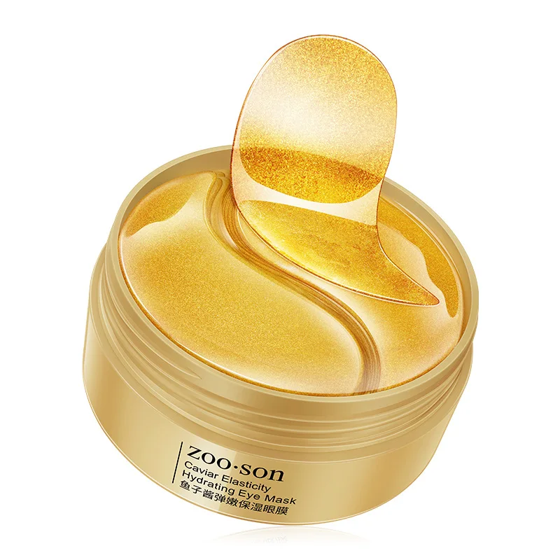 

60Pcs Gold Collagen Eye Patches Face Anti Wrinkle Gel Sleep Mask Eye Patch Essence Moisturizing Eye Mask Remove Dark Circles