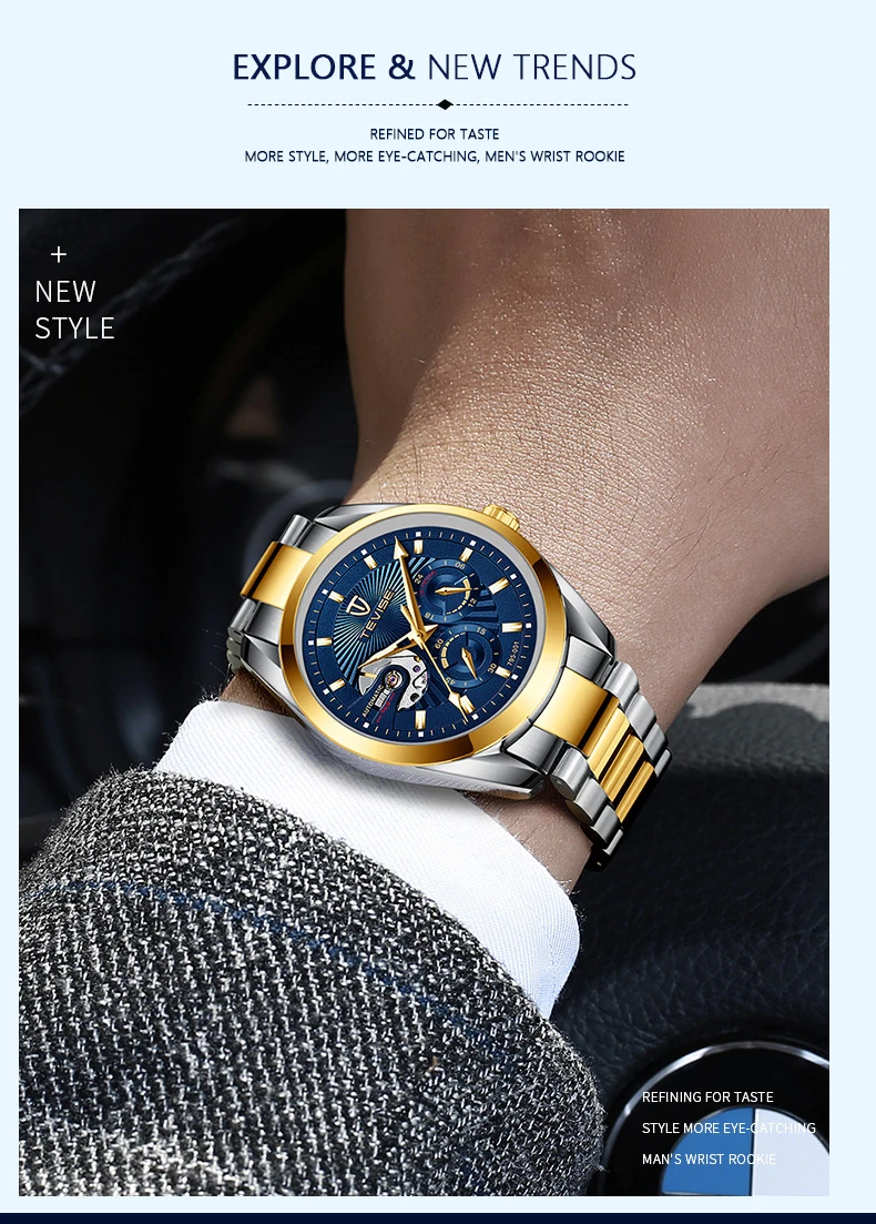 TEVISE Для Мужчин's Tourbillon Водонепроницаемый часы автоматические механические часы Для Мужчин Скелет часы мужские наручные часы Relogio Masculino