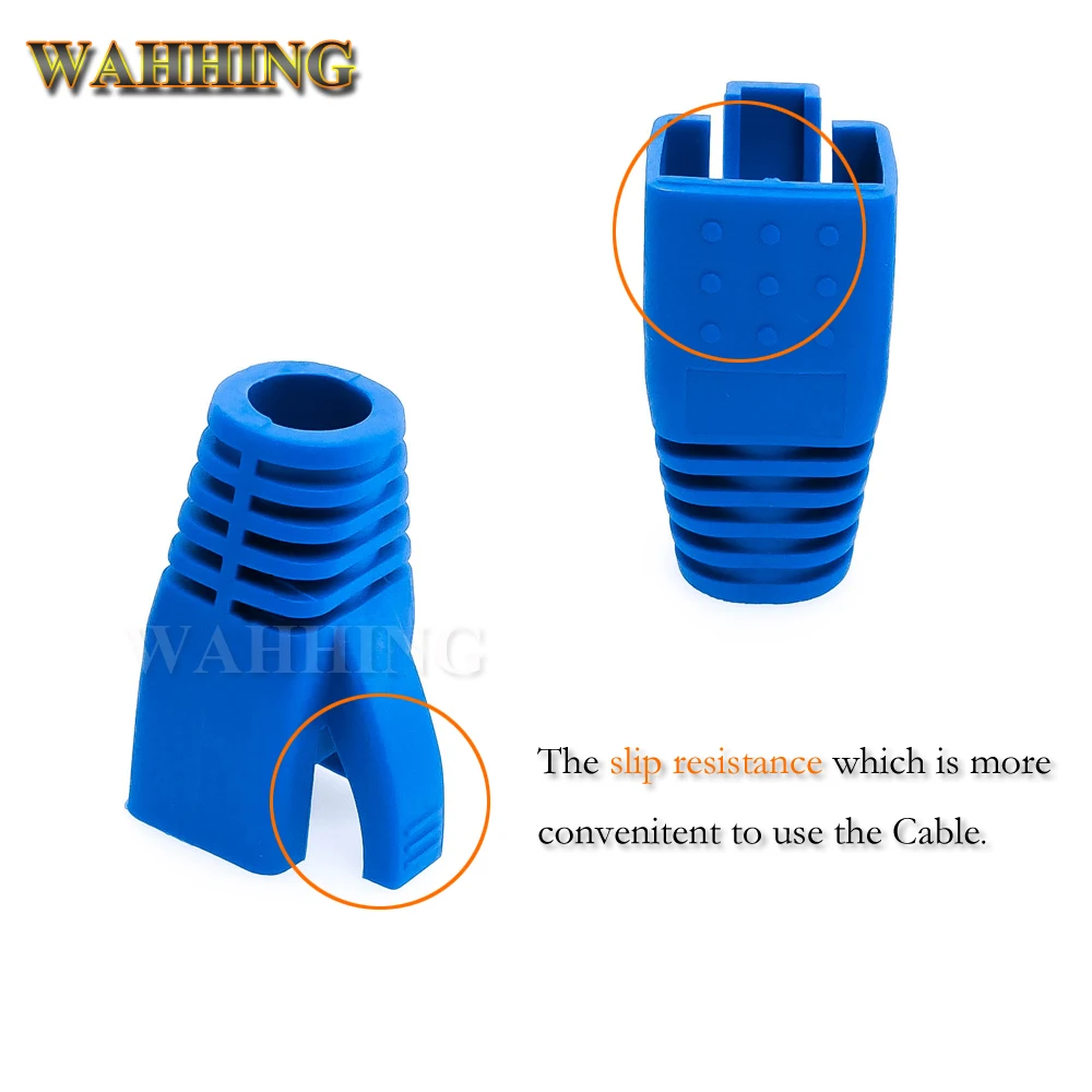 7 мм разъем Cat6 Cat6a Cat5e RJ45 сетевой кабель Ethernet сброс натяжения кабеля штекеры