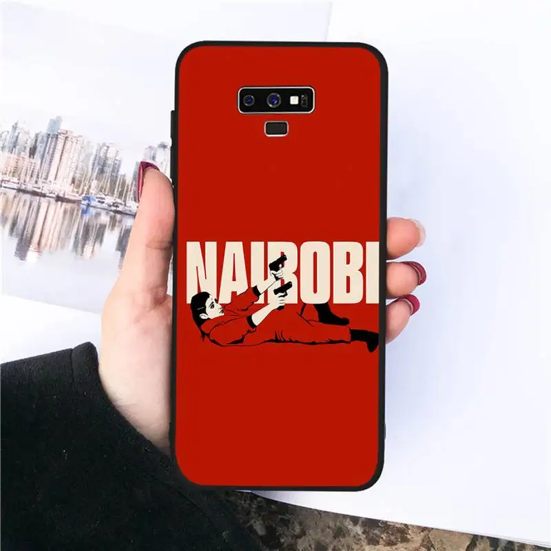 

Spain TV Money Heist House Paper La Casa de papel Phone Case For Samsung S20 Ultra S7 edge S8 S9 S10 plus note9 10 20 A50 51 71