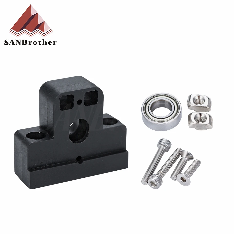 

1 шт. Пластик T8 гайка ходового винта держатель/фиксатор для 2020 2040 профиль алюминия Creality 3D CR-10 ender-3 3D принтеры Запчасти