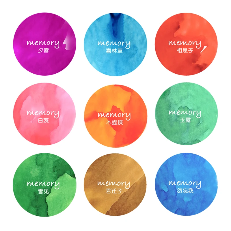 Портативная перьевая ручка 18 мл чернила неуглеродного цвета для окунания