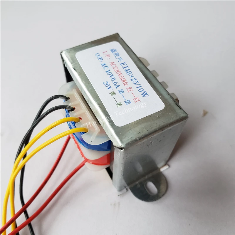 10 в 0 6a 20 15a трансформатор 220 В вход 10VA EI48 * 25 автоматическое управление беговой