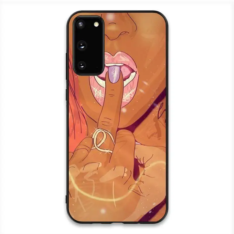 HTXian модный сексуальный чехол для телефона девушек Samsung S20 S10 S8 S9 Plus S7 S6 S5 Note10 Note9 S10lite