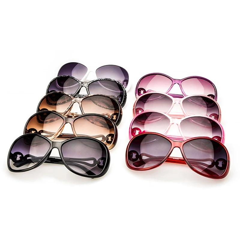 Женские Рето классические круглые солнечные очки защитные модные