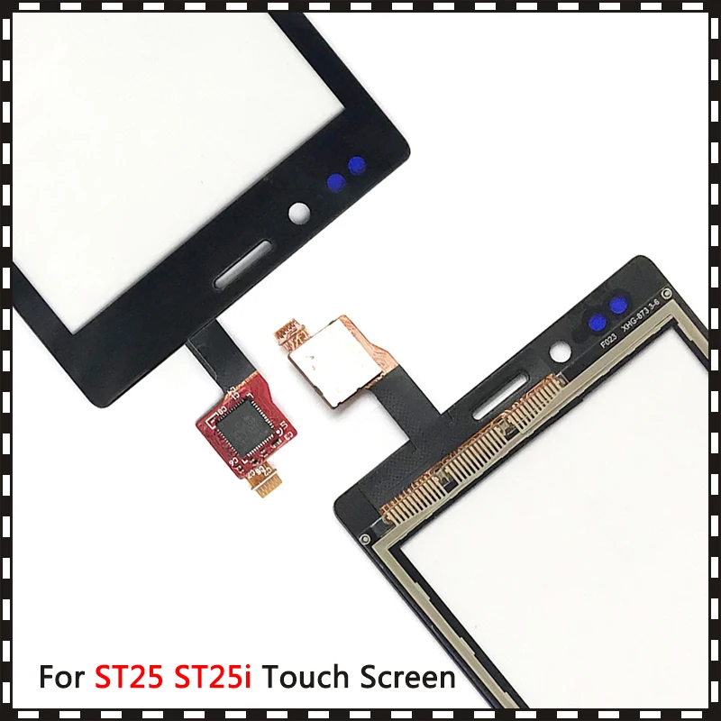 Высокое качество 4 0 &quotдля Sony Xperia J ST26i ST26 сенсорный экран дигитайзер переднее