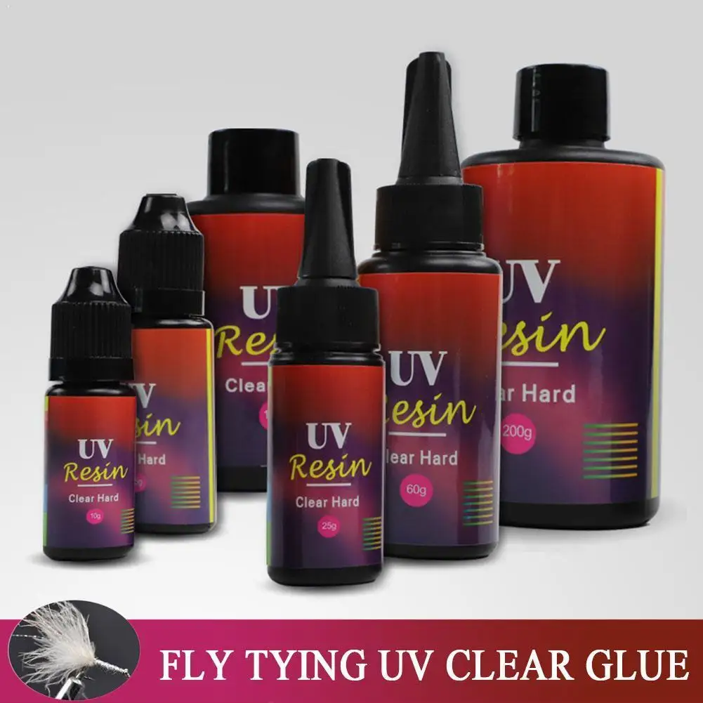 10g 15g 25g УФ Смола мгновенный клей лечения супер Fly быстрая комбо тонкий Рыбалка