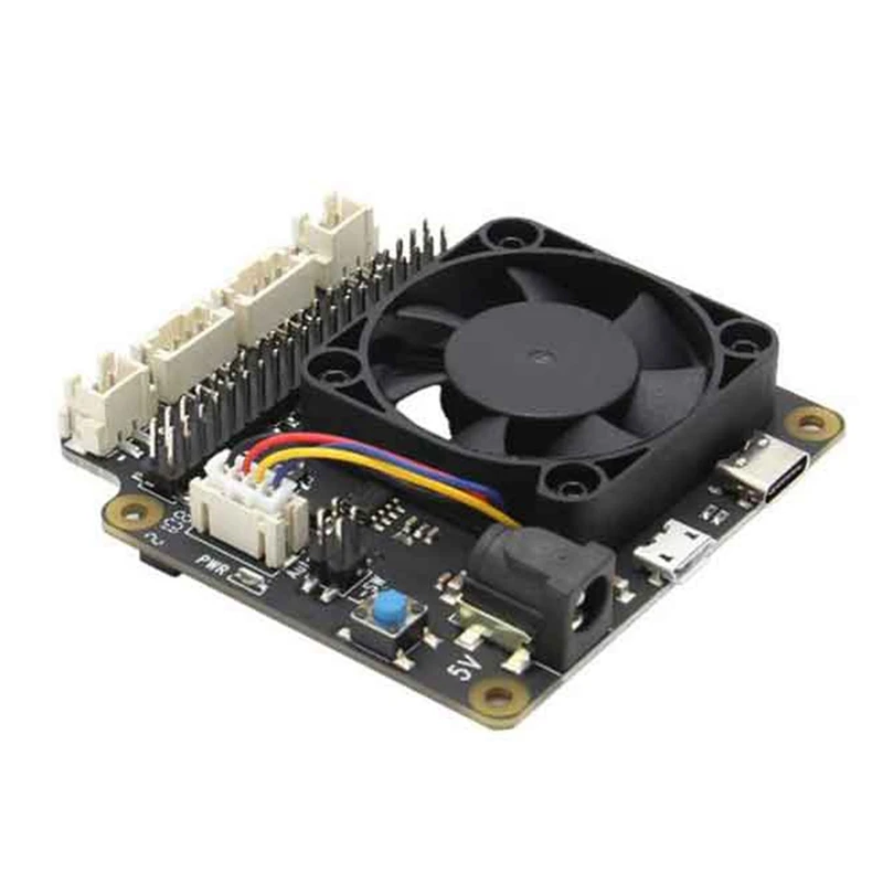 

X862 V2.0 Expansion Board Supports M.2 NGFF with X735 V2.5 Power Management&PWM Cooling Fan Board for Raspberry Pi 4B