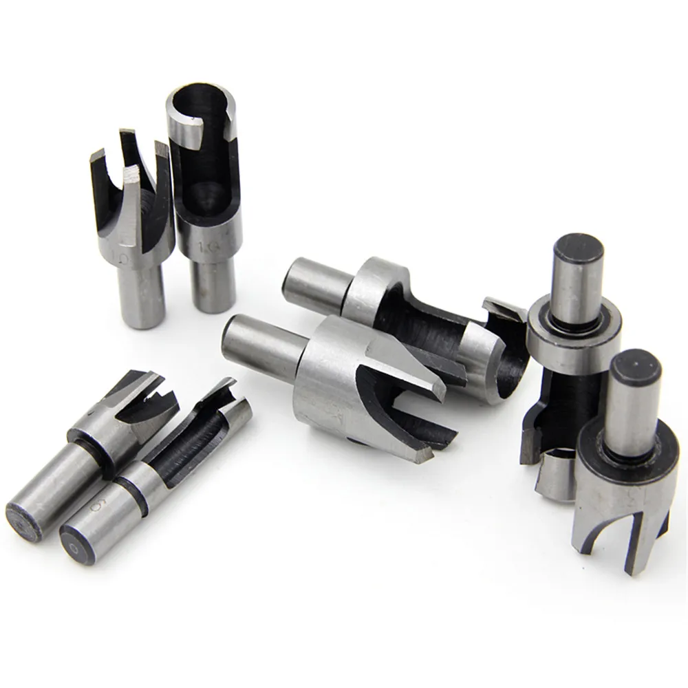 Набор сверл по дереву 8 шт. с круглым хвостовиком 3/8 дюйма (9 5 мм) 6-10-13-6 мм |