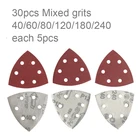 Бумага наждачная Delta, 90 мм, 30 шт.