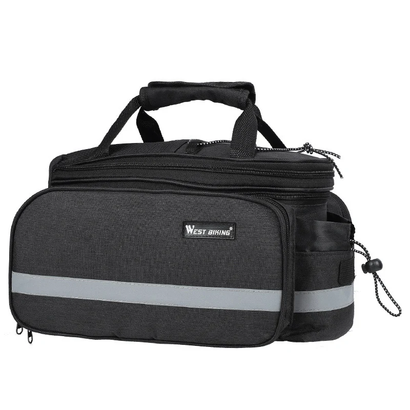 Вместительная велосипедная сумка WEST BIKING водонепроницаемая для седла багажник