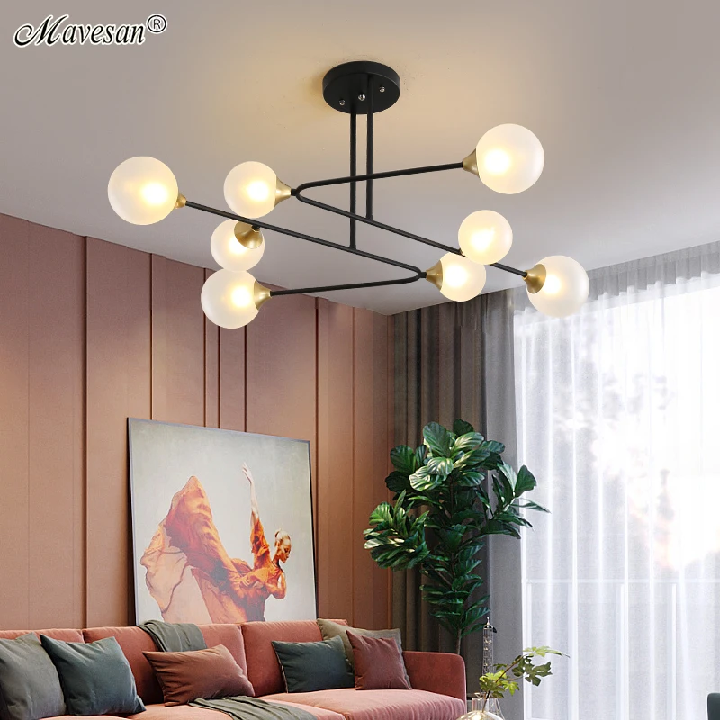 

Nordic G9 Bulbs Chandelier For Kitchen Dining Room Bedroom Foyer Hotel Restaurant Living Room Villa Office Loft Indoor Home Lamp