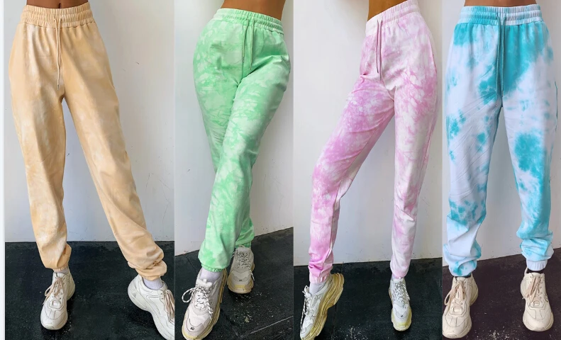 

Штаны спортивные женские, с эластичной талией, мешковатые