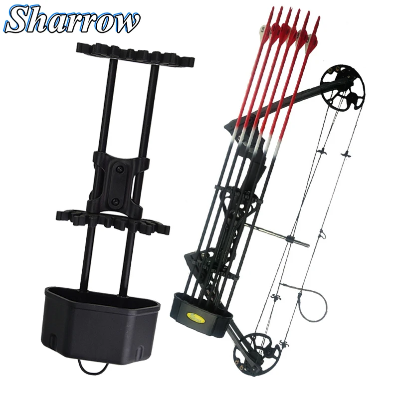 3 типа стрельба из лука Quiver Deadlock Lite подставка для стрел без блочного Лука охота