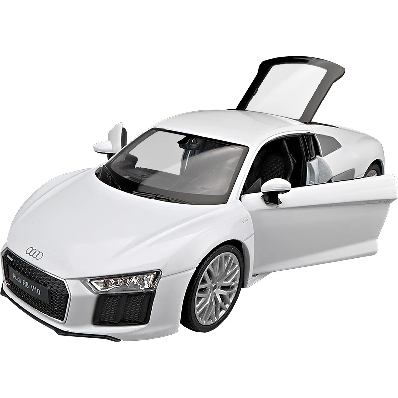 Welly 1:24 2016 Audi R8 V10 игрушечной модели сплава литья под давлением автомобилей ребенка