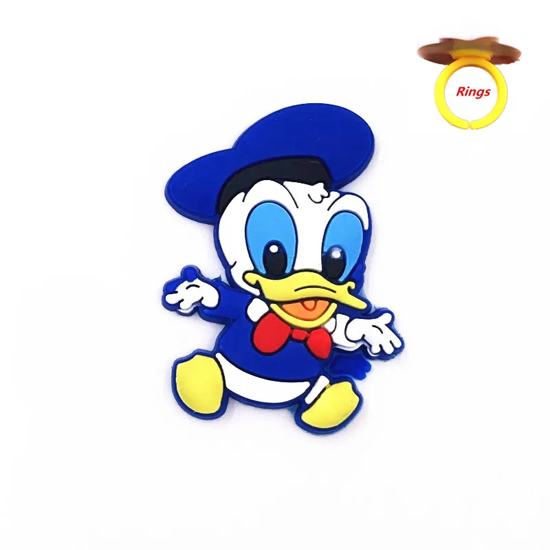 10 шт. оптовая продажа микс животных мультфильм палец кольца для детей подарки