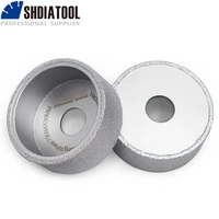 shdiatool diamond flat grinding wheel profile wheel 75mmx15mm vacuum brazed for stone artificial stone ceremics glass concrete