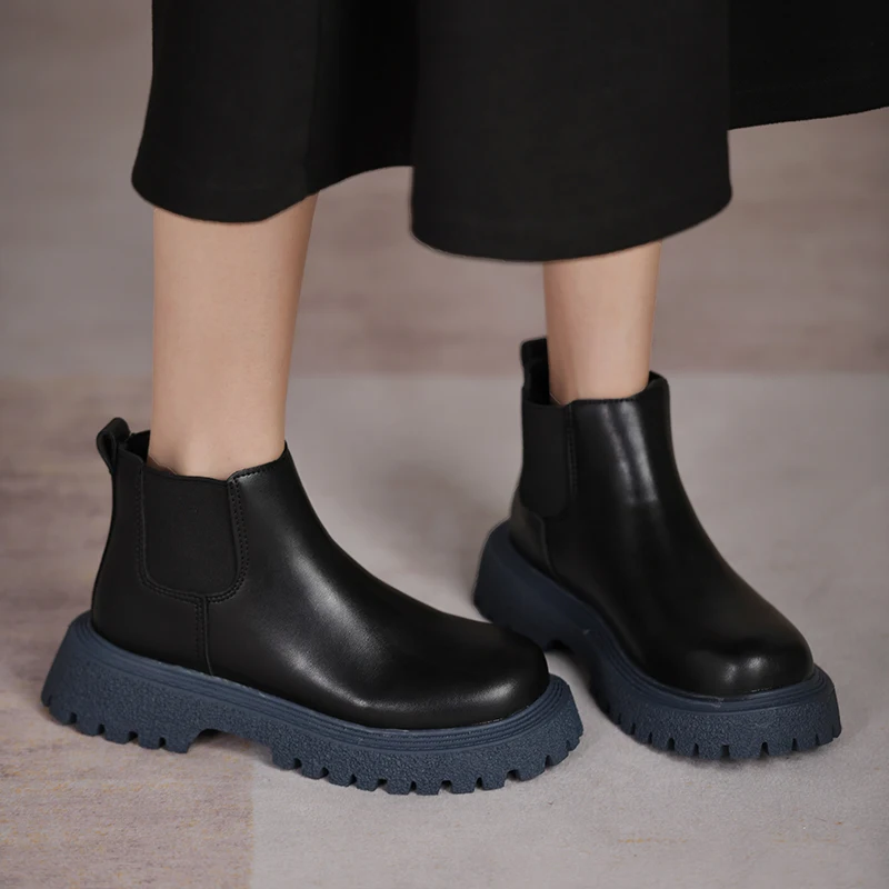 

Женские ботинки-мартинсы на нескользящей подошве, Размеры 35-40