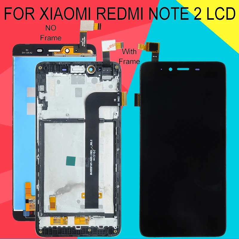 ЖК дисплей с сенсорной панелью и дигитайзером в сборе для Xiaomi Redmi Note 2|Экраны