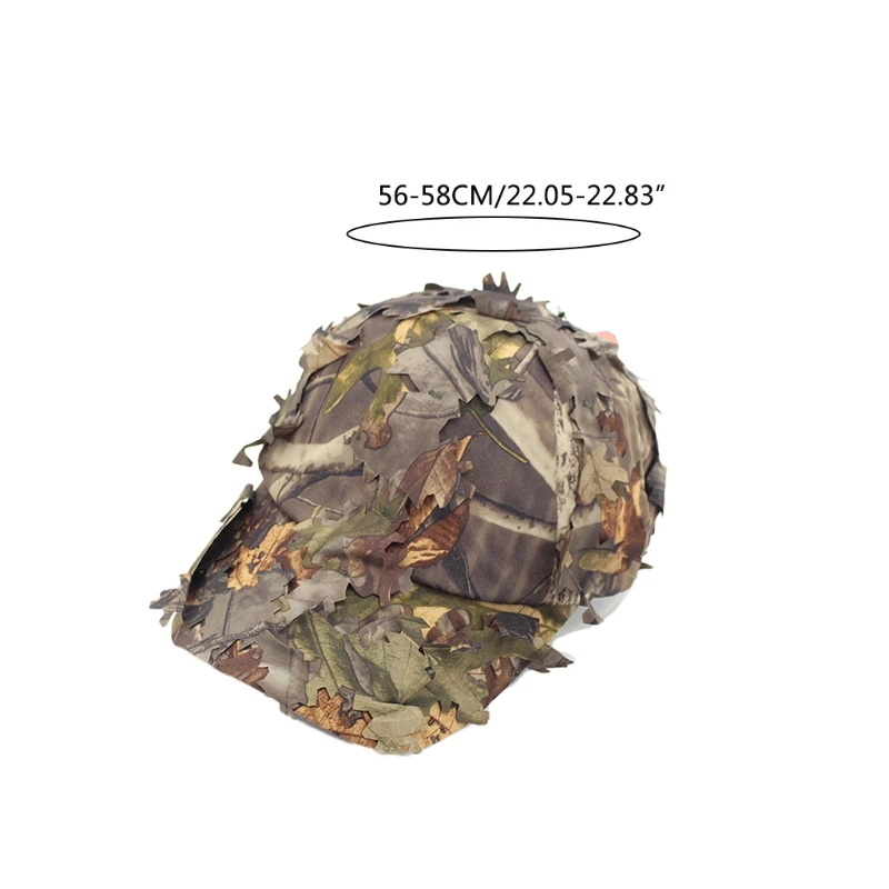 

Baseball with Multiple Model Options Wide Brim Fedora Field Camouflage Decorated with Corrupt Maple Leaves