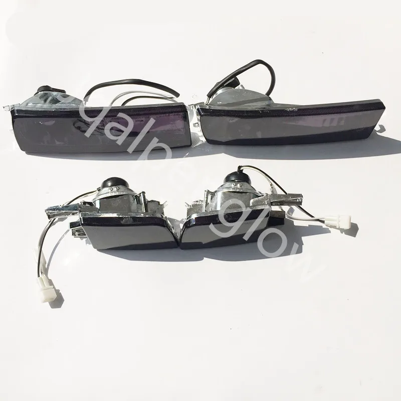 Передний свет дымчатые линзы туман светильник сигнала поворота лампа для VW/Golf/Jetta