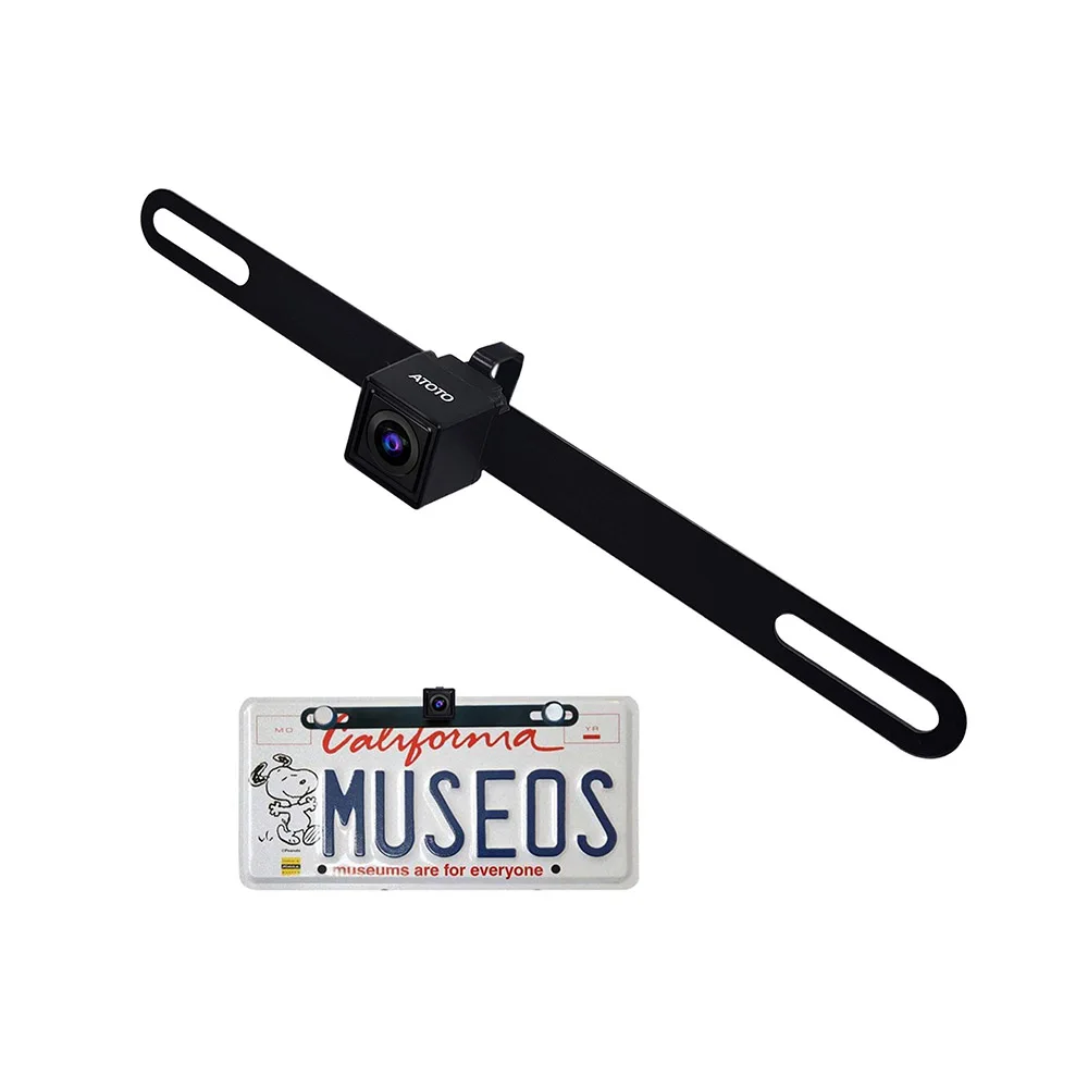 

ATOTO Z-AC-4486 Waterproof 170° Wide Angle High Definition Hidden Car Rear View Camera HD Rear View Backup Parking Assist Camera