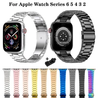bracelet for apple watch 6 se strap 40mm 44mm slim stainless steel band for iwatch series 5 4 3 38mm 42mm women girls wristband
