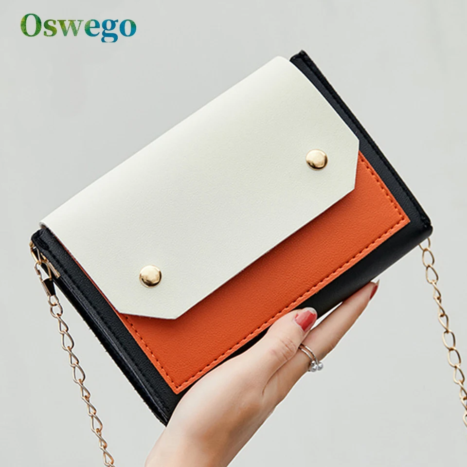 Oswego маленькая сумка через плечо для женщин из искусственной кожи карамельных