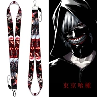 anime tokyo ghoul peripheral lanyard detachable mobile phone pendant tokyo ghoul hand strap wristband
