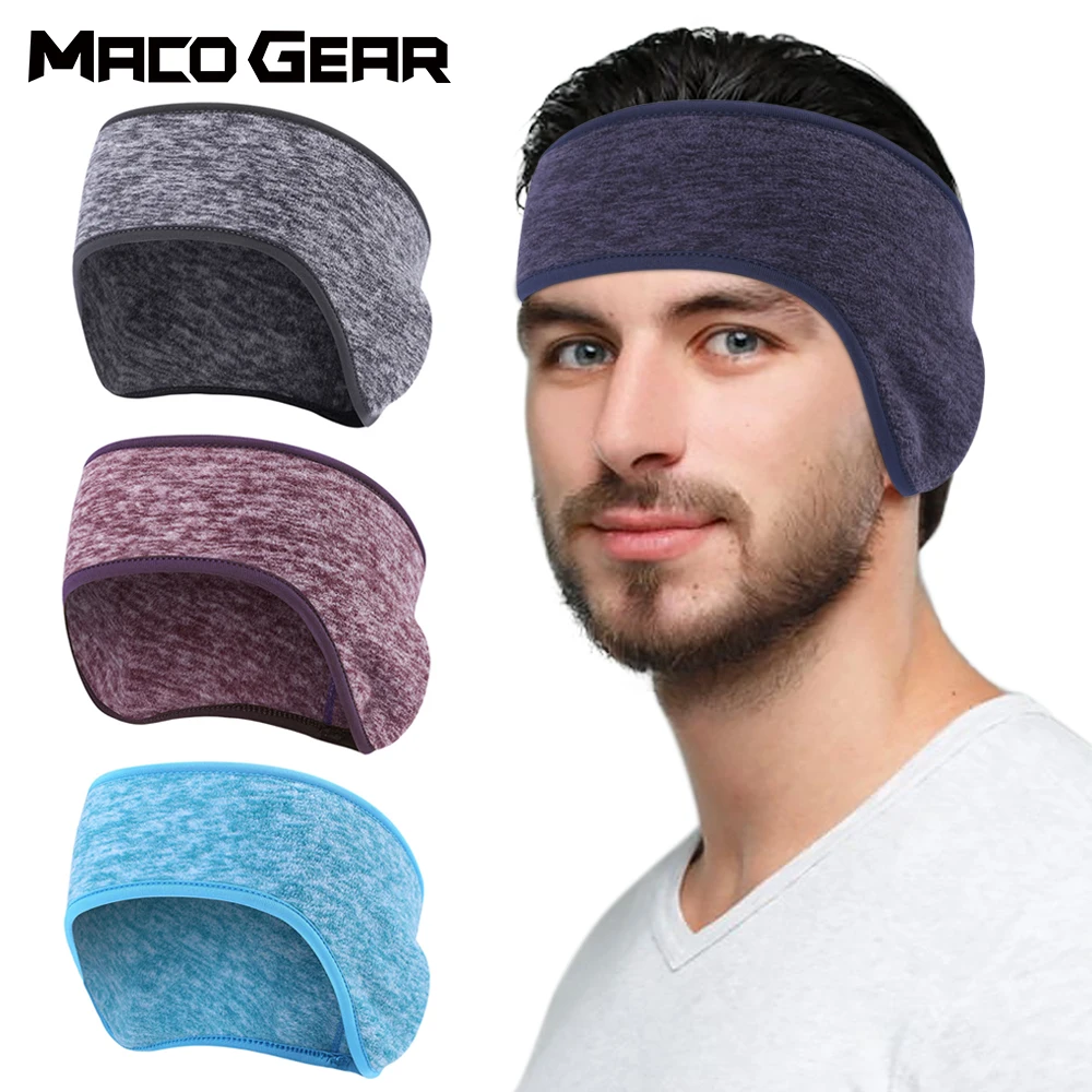 

Winter Sports Fleece Sweatband Yoga Fitness Running Jogging Gym Cycling Basketball Volleyball Sweat HairBand Men Women Headband