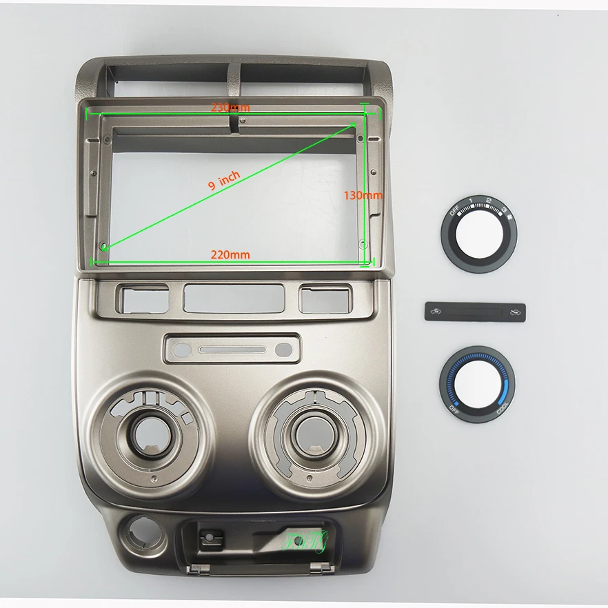 

9-дюймовая Автомобильная аудиорамка, панель GPS-навигатора, автомобильная dvd-панель, пластиковая рамка, Fascia подходит для AVANZA 2004-2012