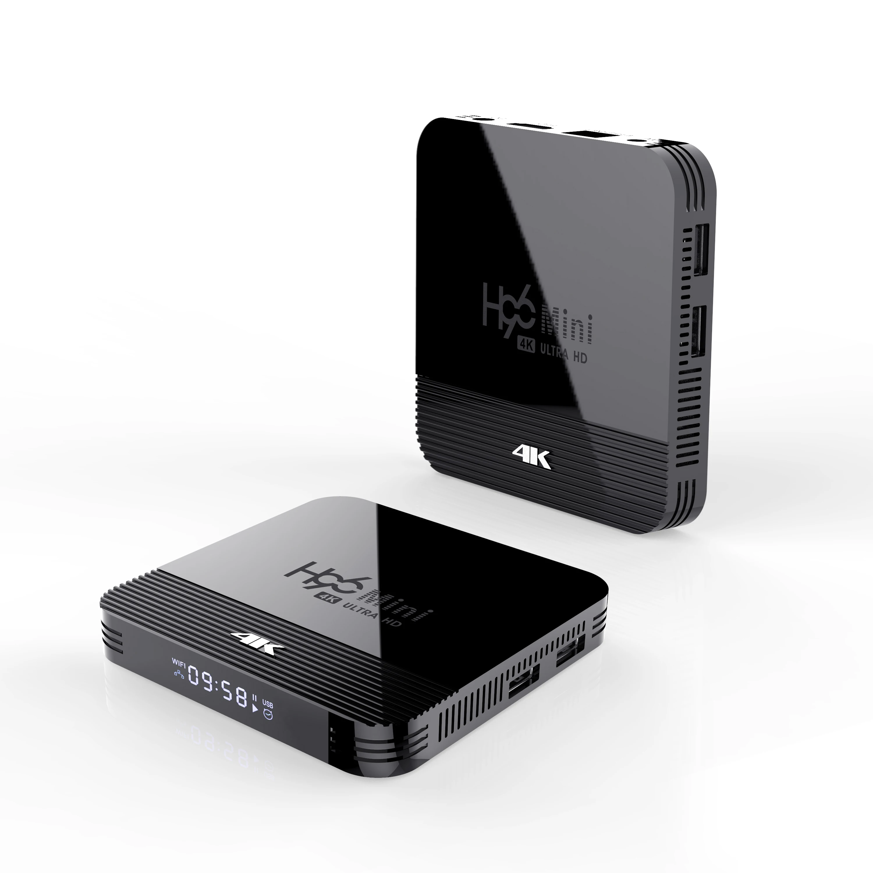 20PCS/LOT H96 Mini H8 Android 9.0 TV Box RK3228A Smart 2.4G/5G Wifi BT4.0 H.265 4K Google Player Netflix Youtube 3D Media | Электроника