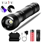 Ультрафиолетовый светодиодный фонарь с функцией масштабирования, минисветильник УФ-фонарь с черным светом для обнаружения пятен мочи животных, охоты на скорпионов, 5 режимов
