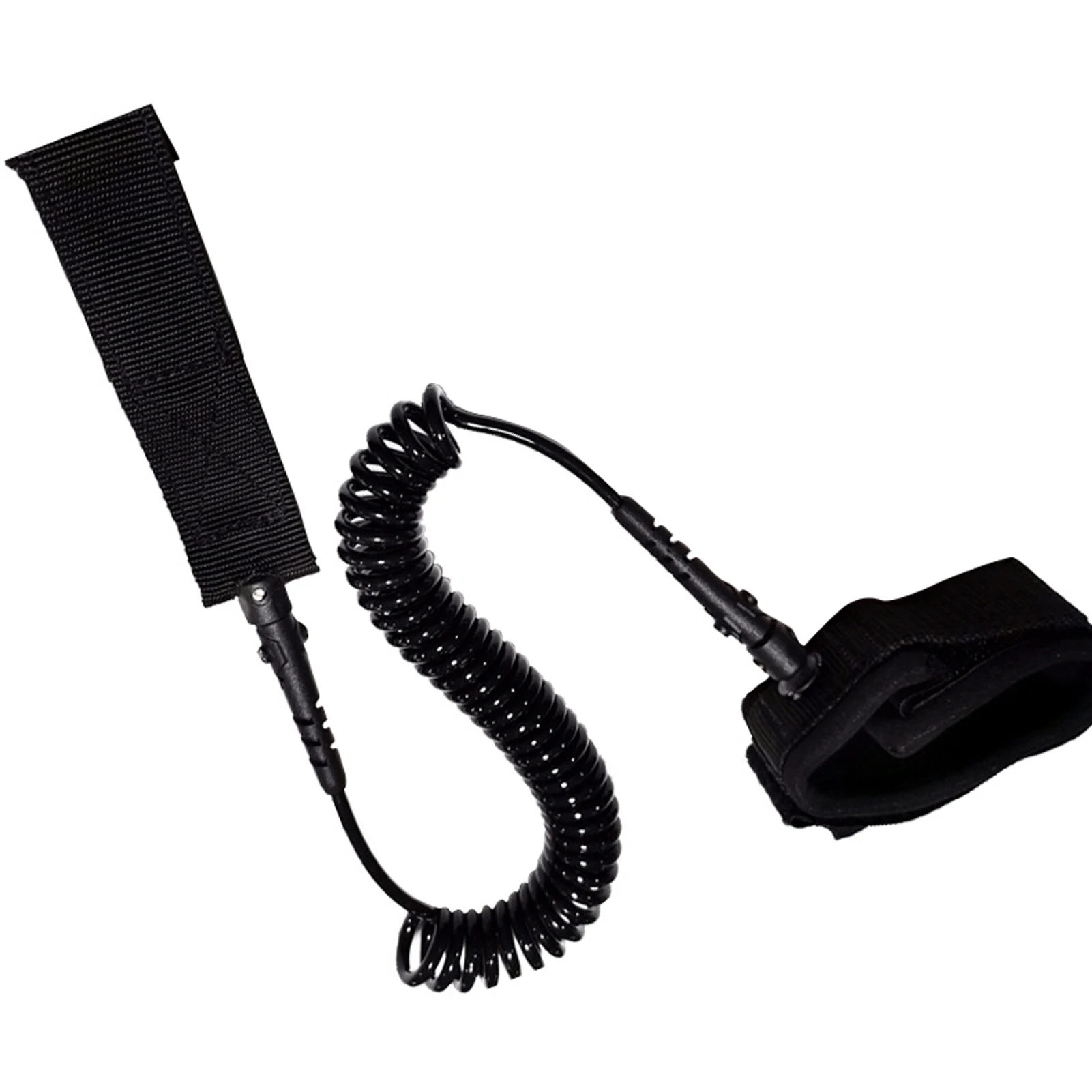 

Easy Install Elastic Stretchable Water Sports Durable Kayak Paddle Board Surfboard Leash Wear Resistant Rotating Interface Safe