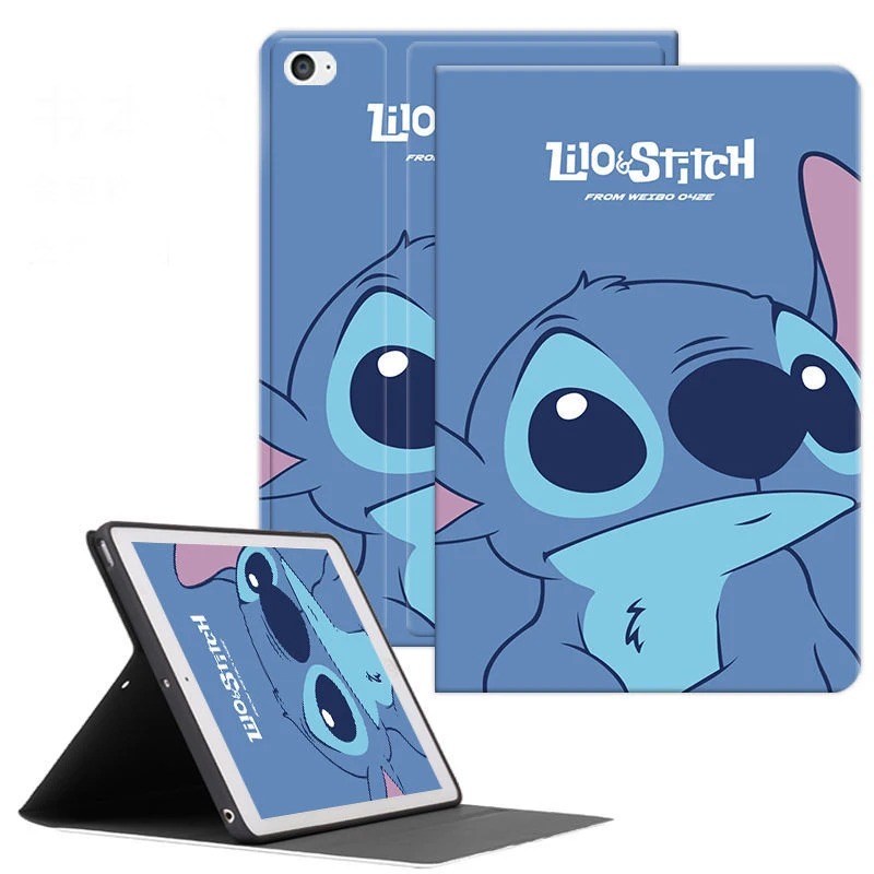 disney stitch case for ipad 10 2 2019 ipad 2 3 4 9 7 2017 2018 ipad air 2 9 7 ipad pro tablet silicone case free global shipping