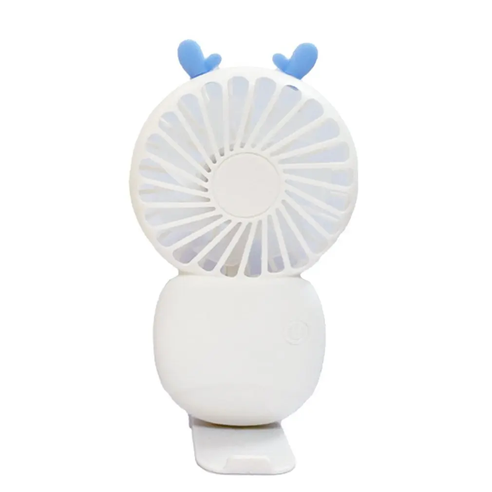 

USB Mini Fold Fan Electric Portable Hold Small Air Cooler Originality Charging Household Electrical Appliances Desktop Fan