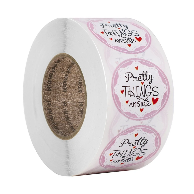 &quotКрасивые вещи внутри&quot Печать букв запечатывание этикеток наклейки для