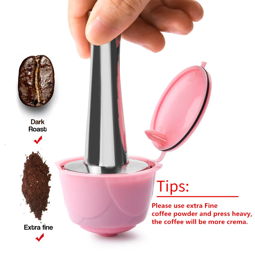 Кофе фильтры для кофемашины Nescafe Dolce Gusto многоразовые кофейные капсулы с